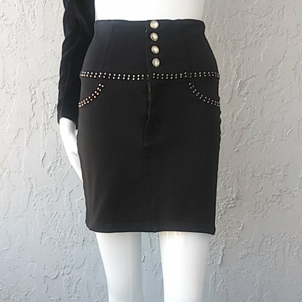 Ninfa Mini Skirt by Maria Leona